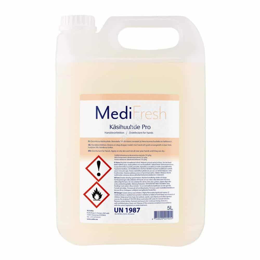 medifresh käsihuuhde pro 5l